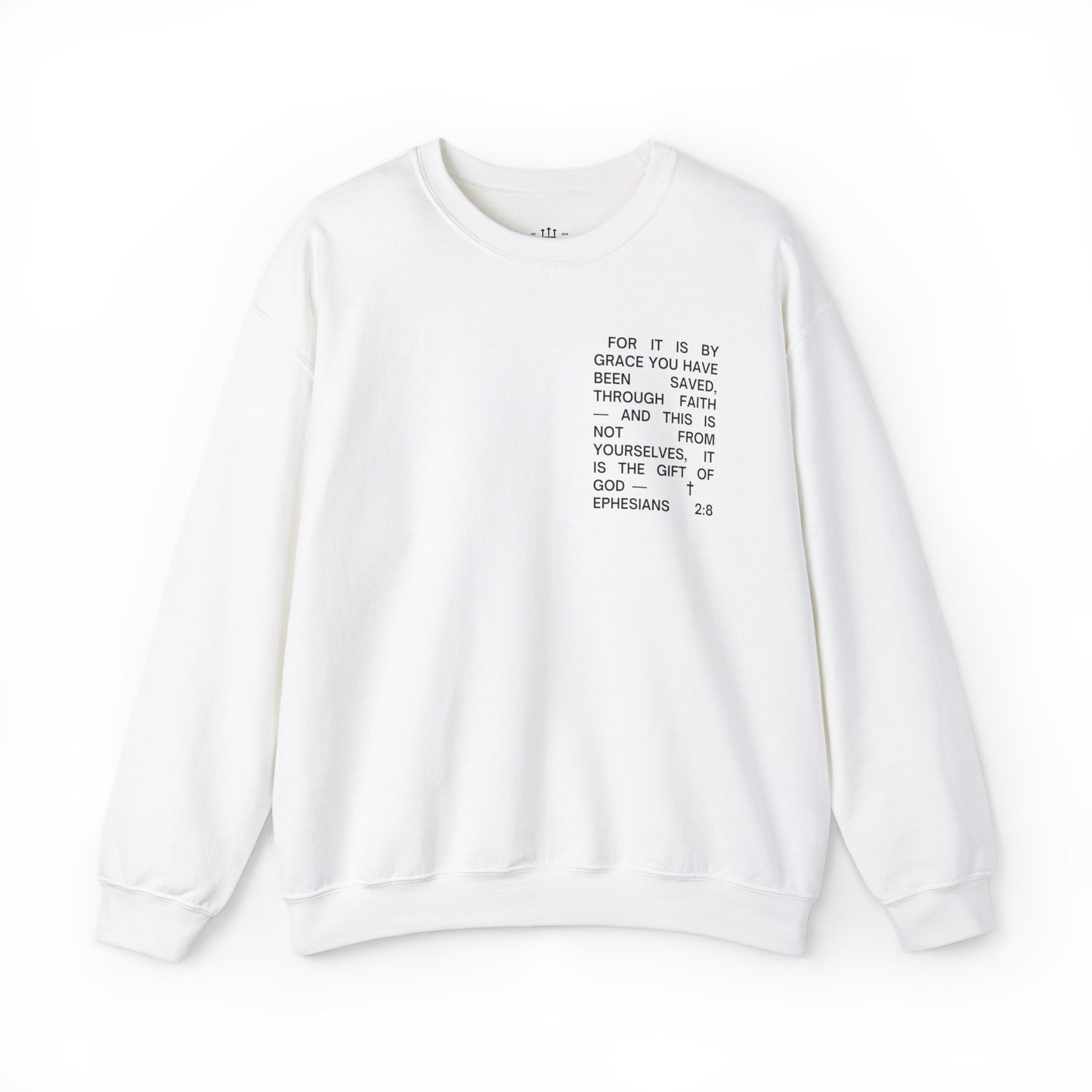 Through Faith By Grace Crewneck