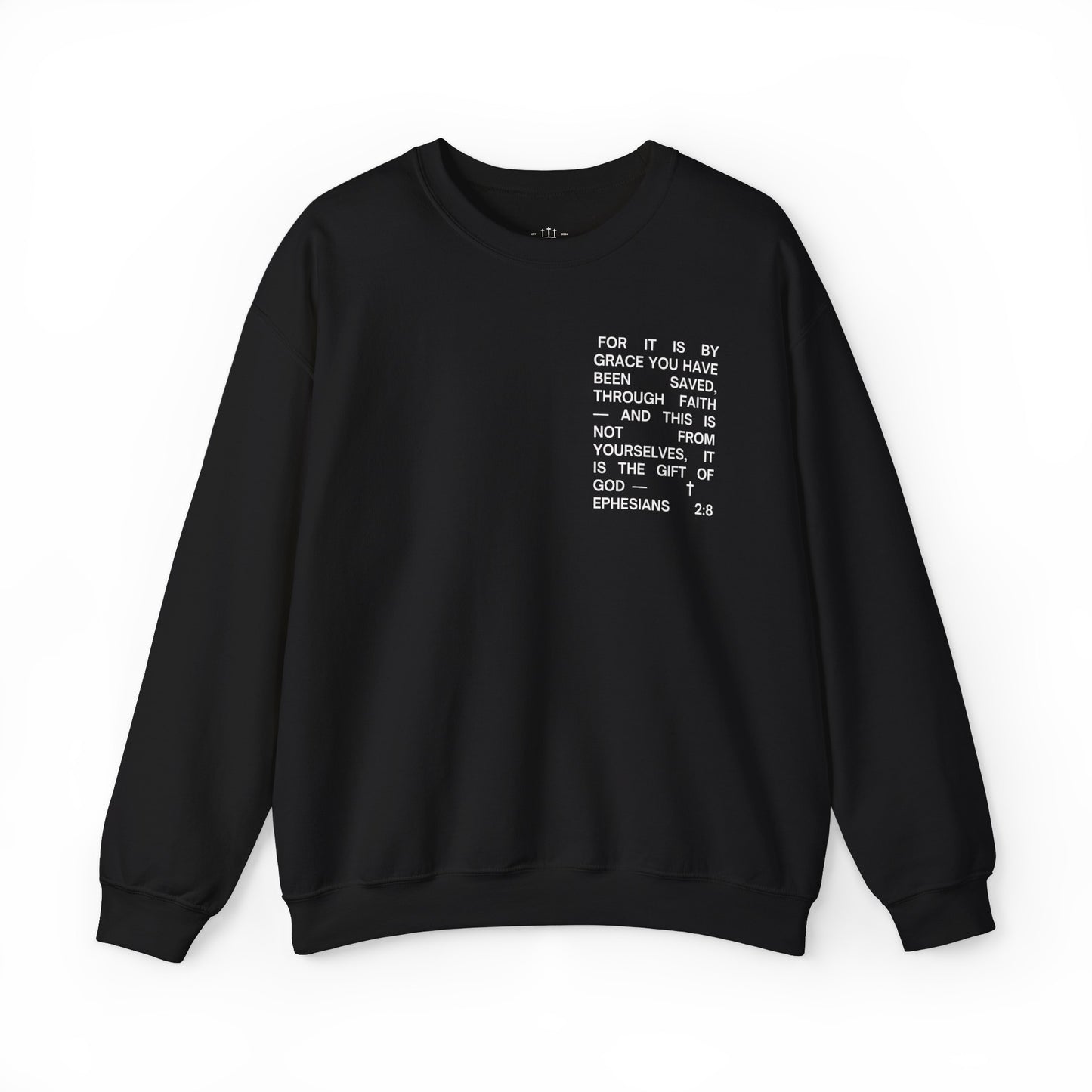 Through Faith By Grace Crewneck