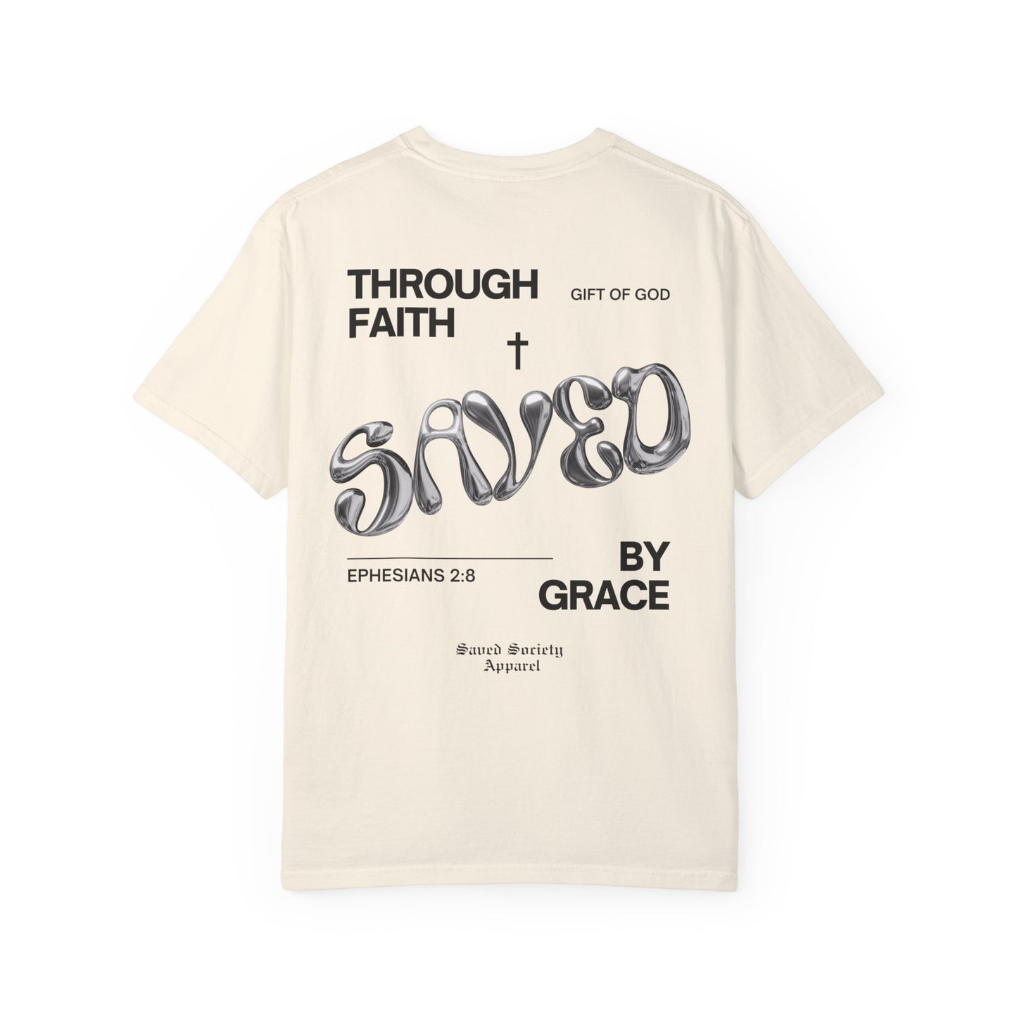 Through Faith By Grace Tee