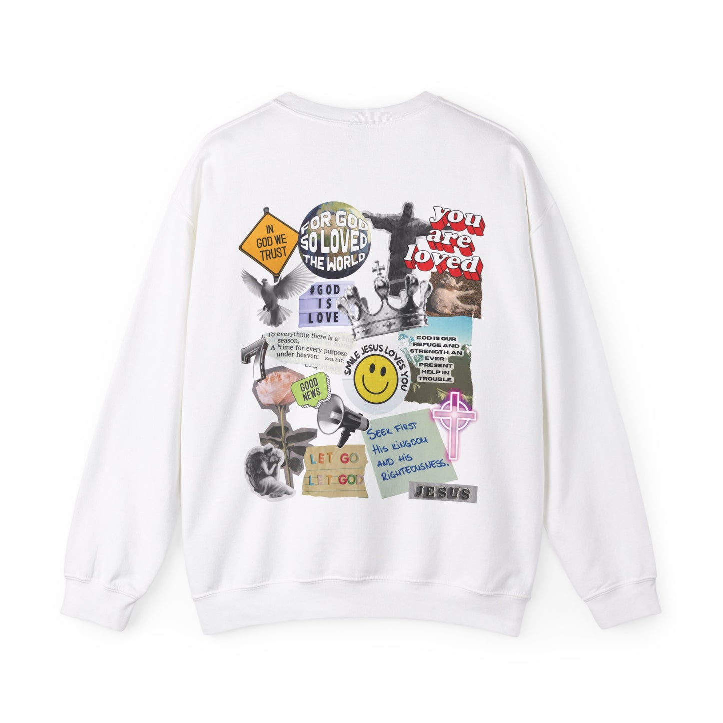 Jesus Collage Crewneck